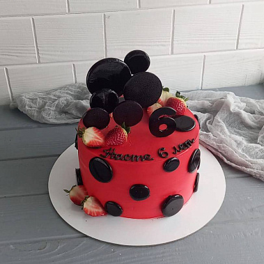Торт "Божья коровка" купить - новокузнецк.сладкоежкин.рф