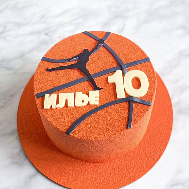 Торт "Баскетбол"  купить - новокузнецк.сладкоежкин.рф