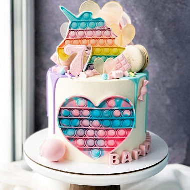 "Поп-ит единорог" купить - новокузнецк.сладкоежкин.рф