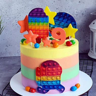 "Радужный поп-ит" купить - новокузнецк.сладкоежкин.рф