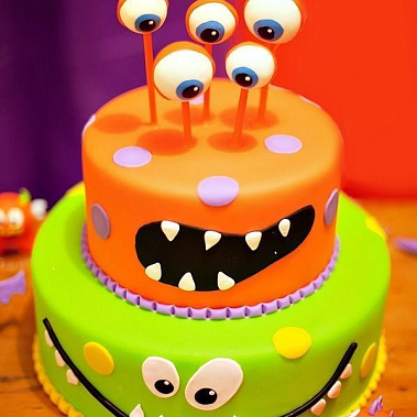 Торт "Монстры" купить - новокузнецк.сладкоежкин.рф