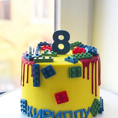 Торт "Лего" купить - новокузнецк.сладкоежкин.рф
