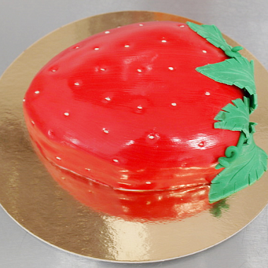 Торт "Клубника" купить - новокузнецк.сладкоежкин.рф