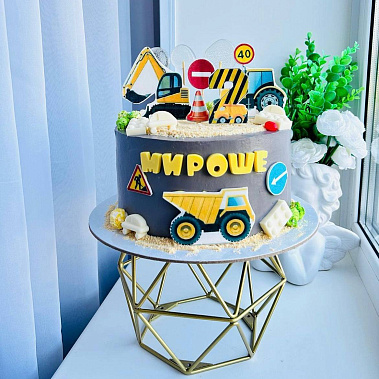 Торт «Строим сладко» купить - новокузнецк.сладкоежкин.рф